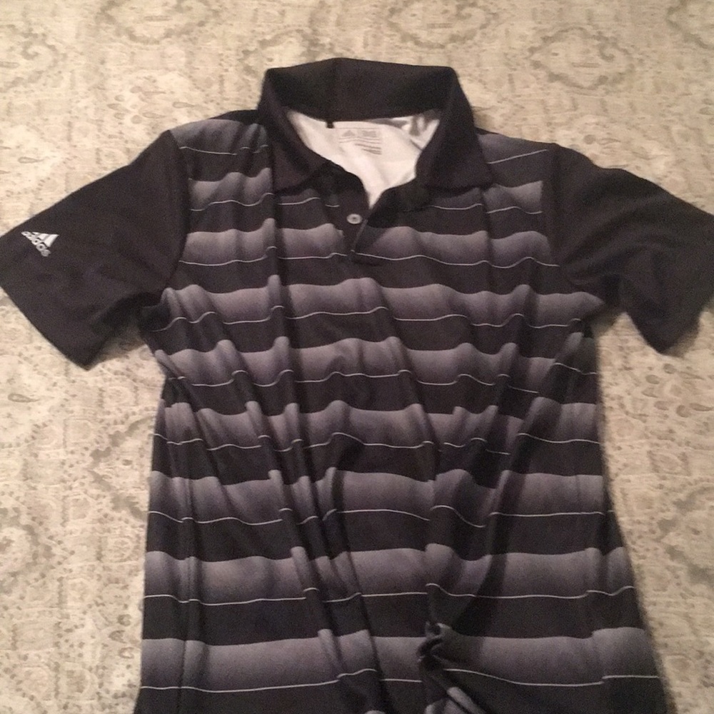 Adidas boys golf shirt